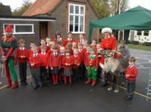 School visit.